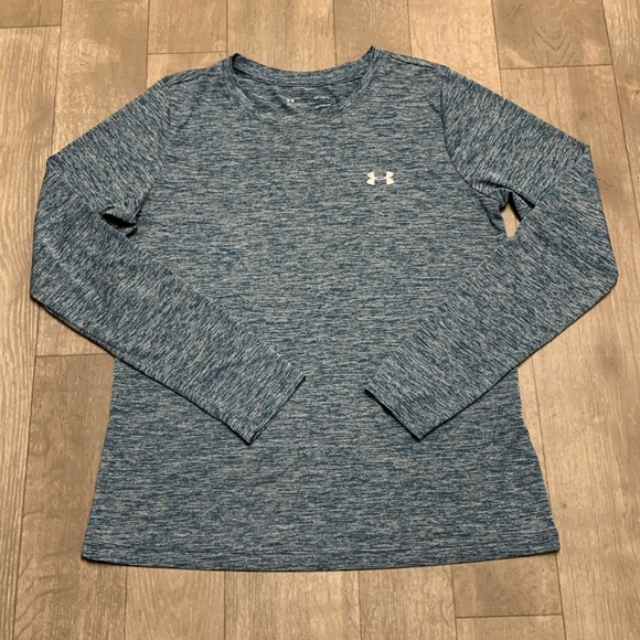 Womens Under Armour Loose Fit Heatgear Performance Training Longsleeve Shirt‎ - Picture 1 of 7